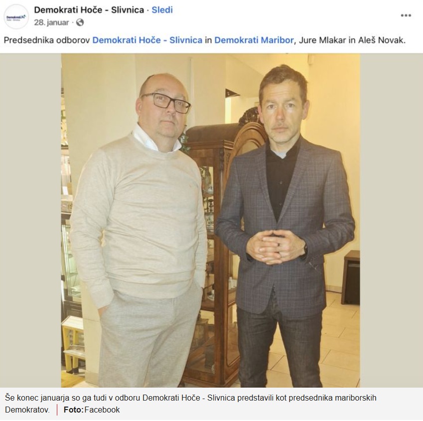 Kazenska ovadba zoper Logarja, Novaka in stranko Demokrati