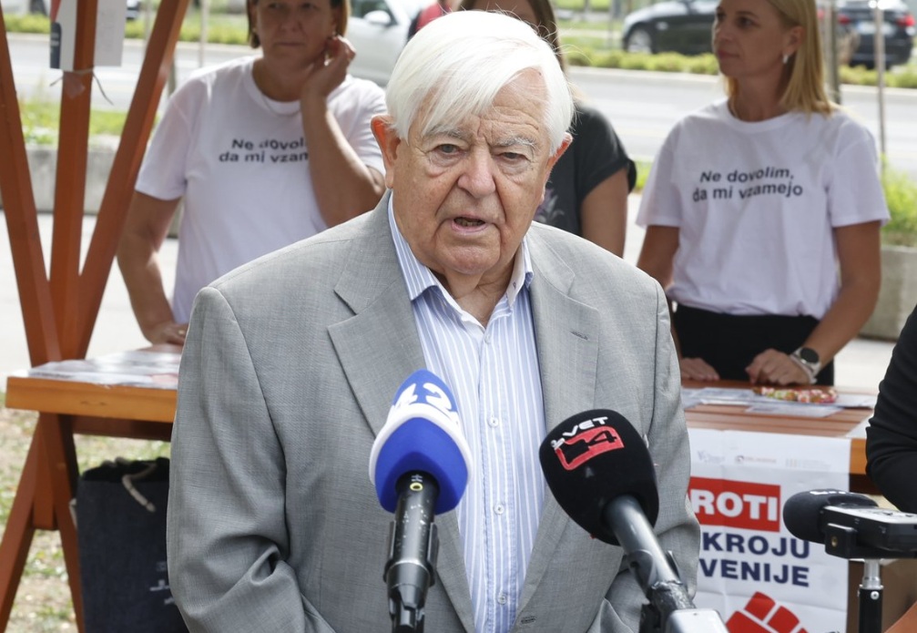 Milan Kučan / »Ne dovolimo, da nam del politične elite ukrade državo.«