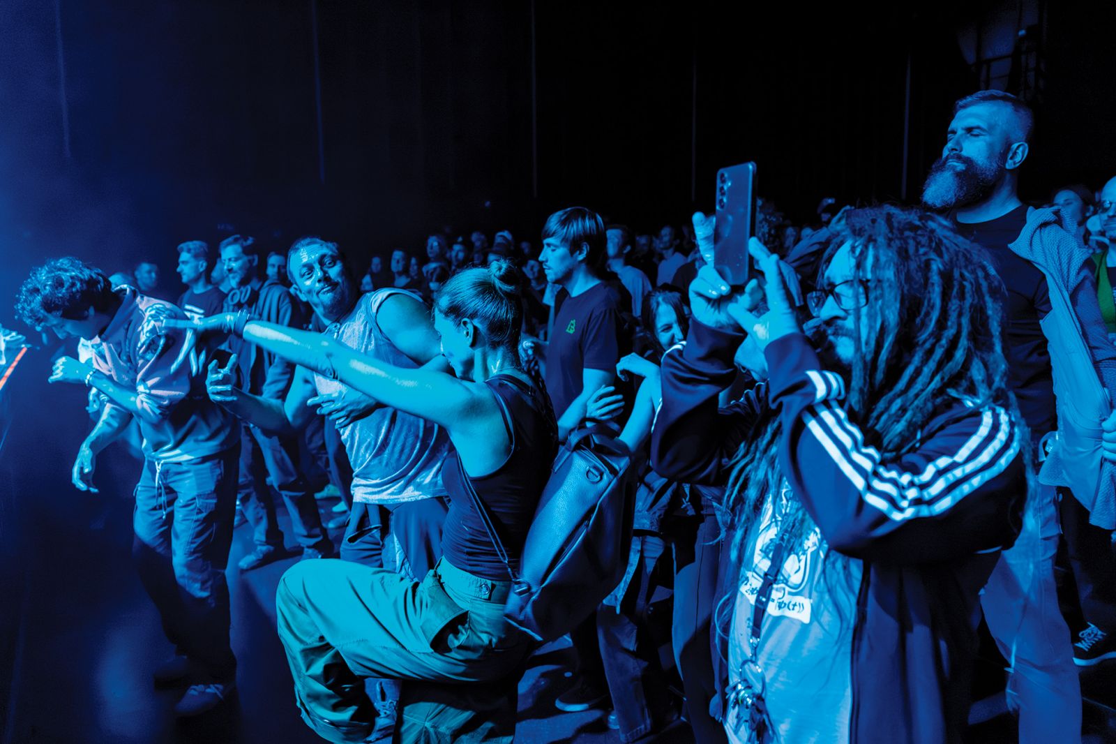 Na koncertu zasedbe Jimmy Barka Experience, Kino Šiška, LJ | Tina Stariha