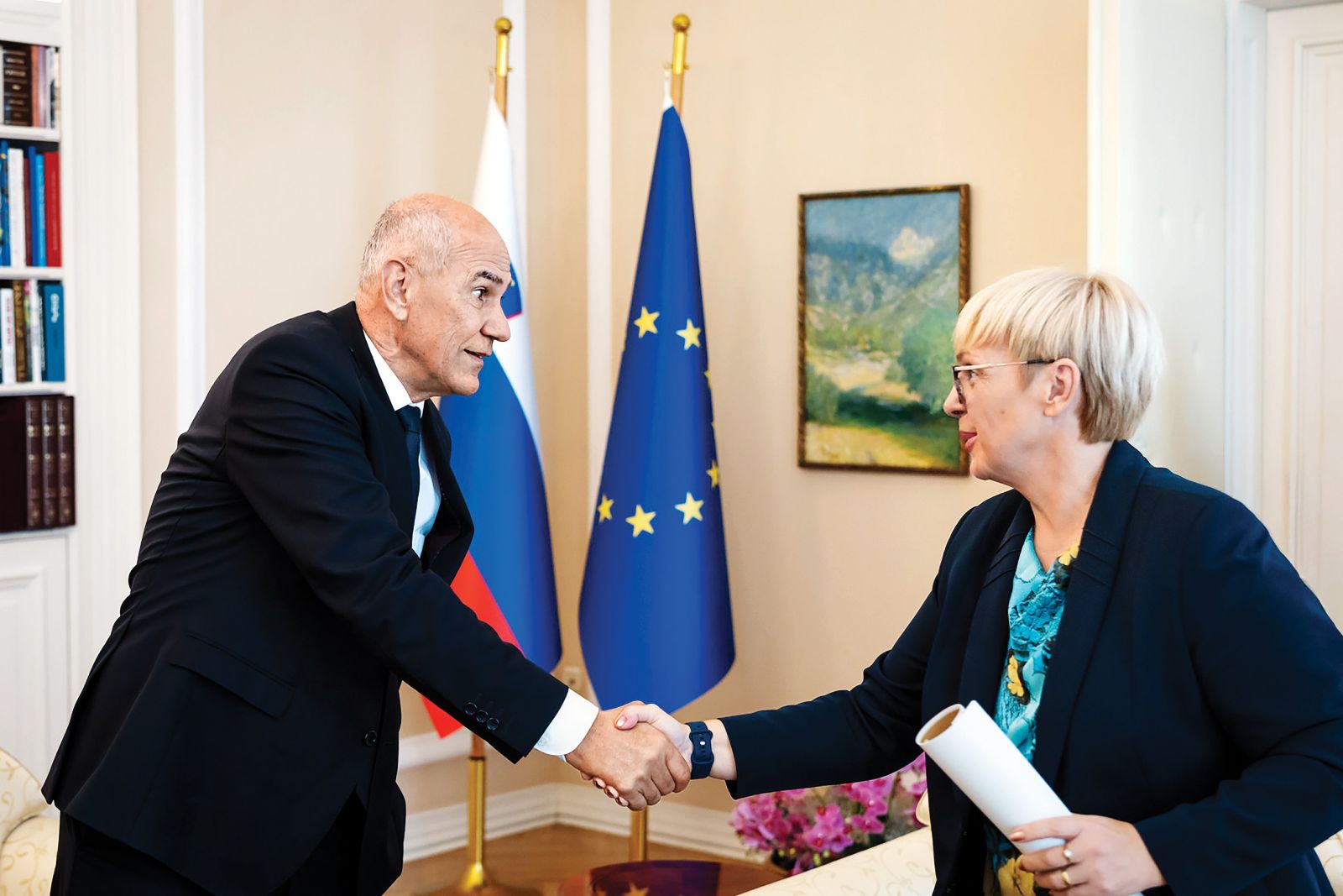 Utišana predsednica