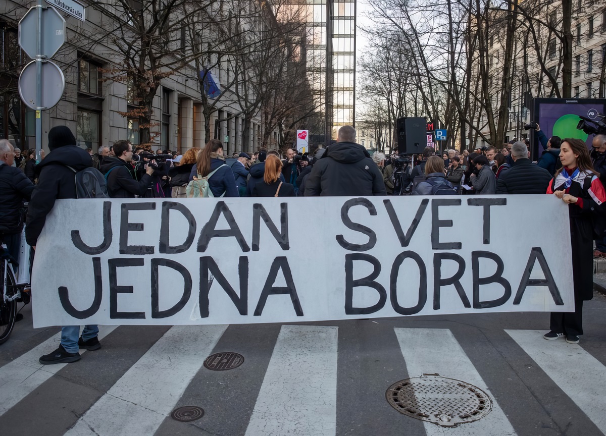 Volitve v Srbiji / »Študenti so zmagali«