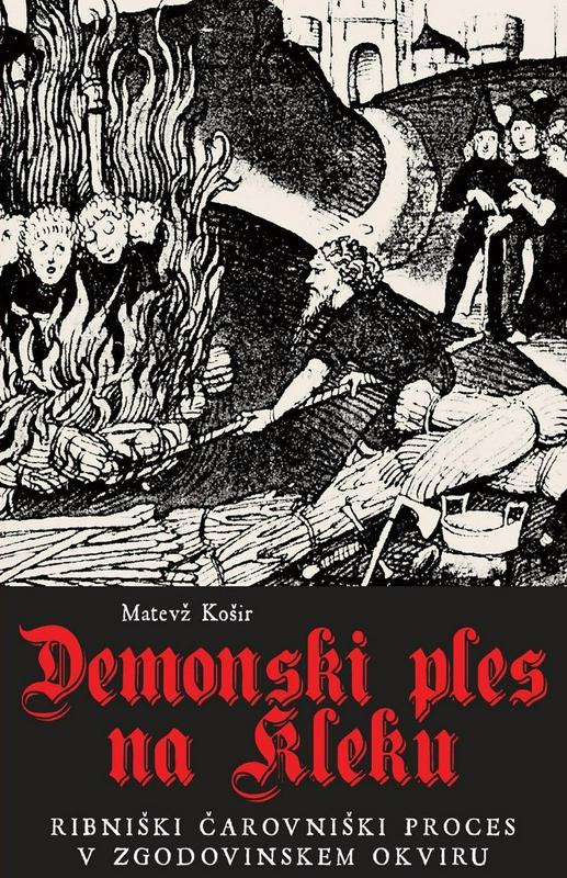 Naslovnica knjige Demonski ples na Kleku, Muzej Ribnica 2024