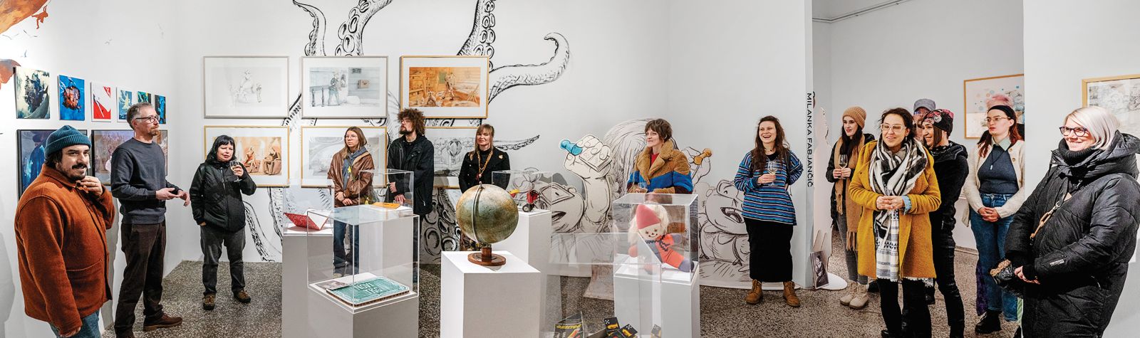 Živel Strip! Živela Animacija!, Milanka Fabjančič in Cosimo Miorelli: Hobotnica mišmaš in Moby Dick, Galerija Obrat, MB | DK