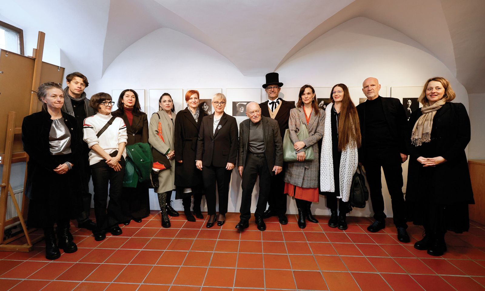 Shod muz na kranjskem Parnasi – Galerija Prešernovih nagrajencev, slovenski kulturni praznik, KR | Saša Despot, Mediaspeed