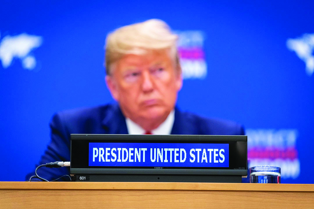Je Trump je ameriško ljudstvo vpletel v nepravično vojno?