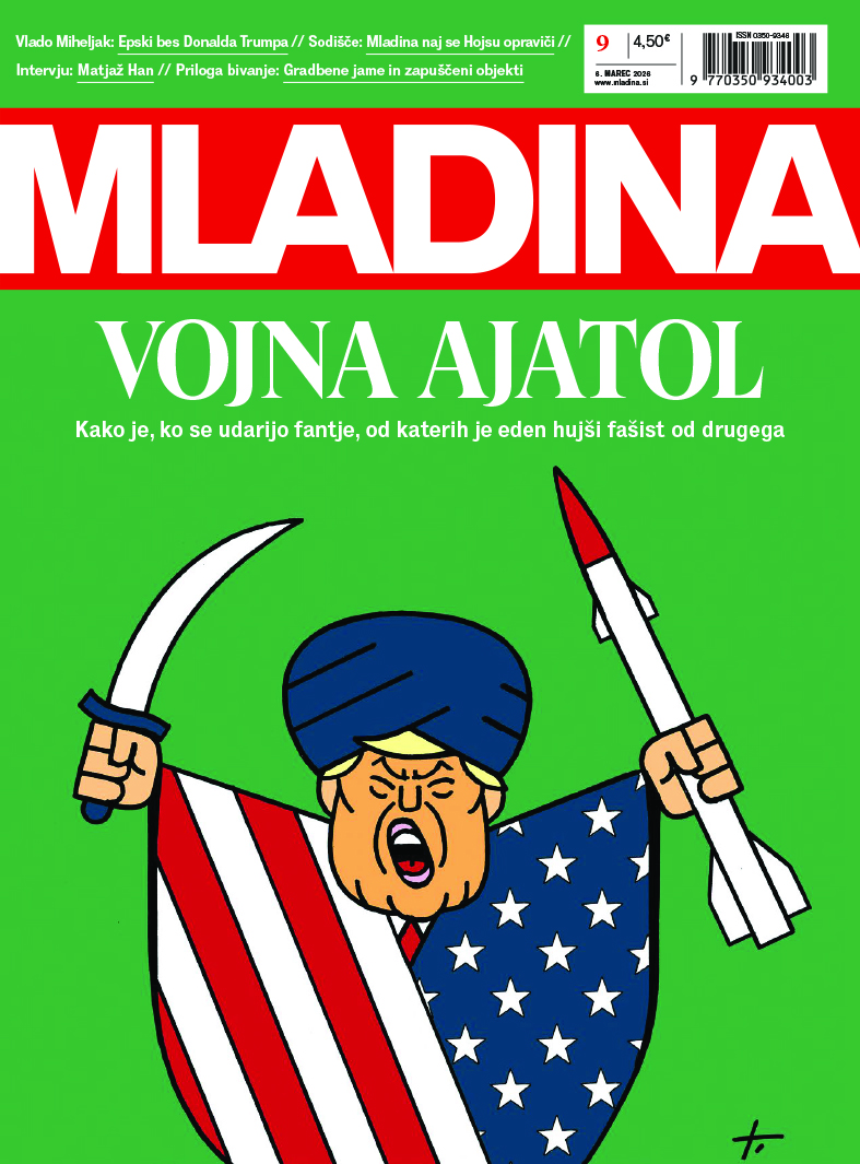 MLADINA 09 2026: VOJNA AJATOL