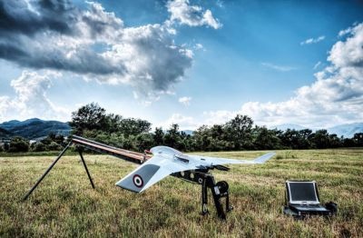 Brezpilotno letalo »Bramor« slovenskega podjetja C-Astral. / Foto: spletna stran podjetja C-Astral