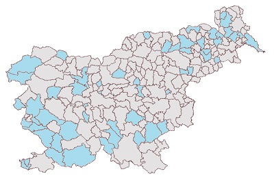 Vse občine z novimi župani