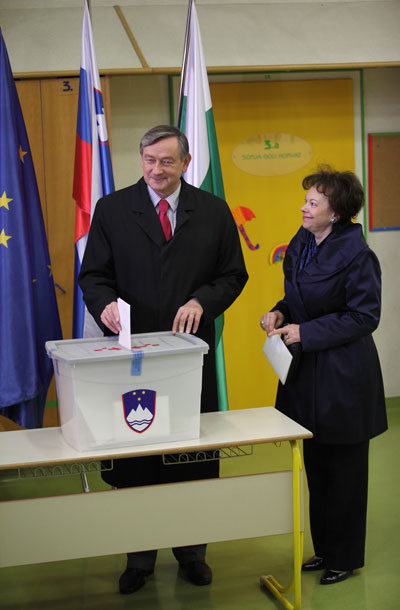 Danilo Türk na volišču