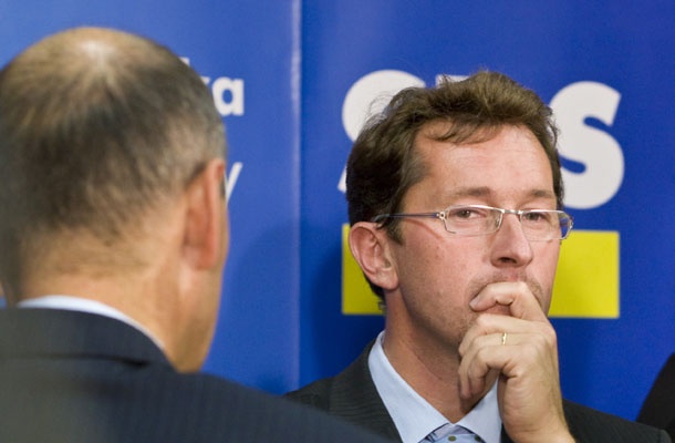 Janez Janša in Gregor Virant