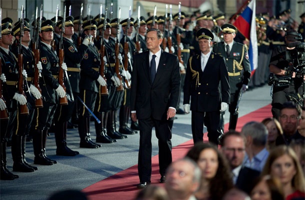 Predsednik Slovenije Danilo T&uuml;rk