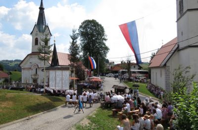 Slovenska in domobranska zastava 