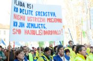 Demonstracije: Varčevanje ni vizija