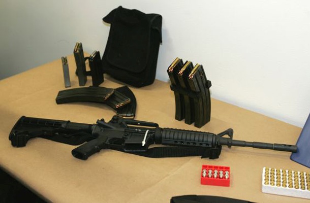 Avtomatska puška za 'civilno' rabo, ki je služila za pokol v Newtonu.