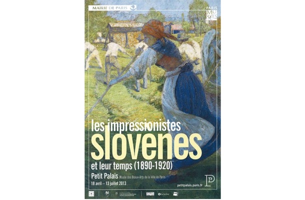 Plakat za razstavo v Parizu