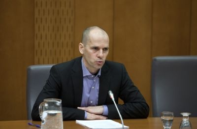Minister za kulturo Uroš Grilc