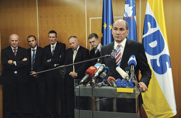 Janez Janša po razglasitvi sodbe v zadevi Patria razlaga vplive iz Murgel in napoveduje tudi političen boj proti razsodbi.