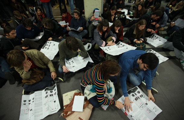 Protest študentov