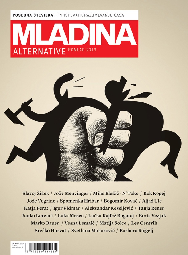 Naslovka Mladininih Alternativ 2013