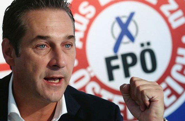 Prvi mož svobodnjakov Heinz-Christian Strache