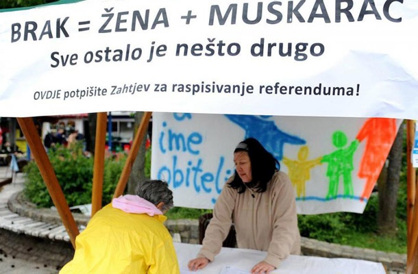 Na Hrvaškem se je zgodil narod ... V imenu družine.