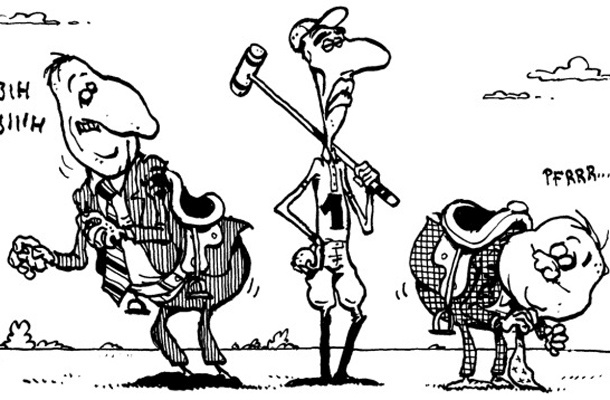 Vsak Veliki vodja prej ko slej najde svoje Senatorje in Ponije...