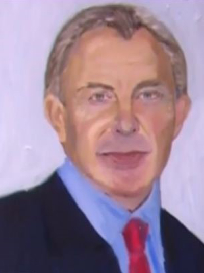 Tony Blair by George W. Bush
