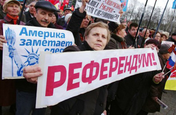 Ukrajina, EU in ZDA so že napovedale, da rezultatov referenduma ne bodo priznale.