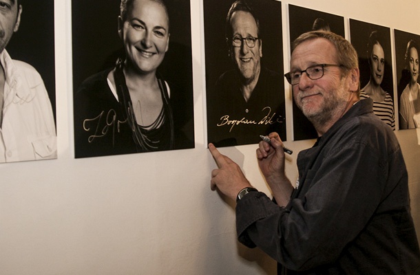 Bogdan Diklić, lanskoletni dobitnik nagrade srce Sarajeva za najboljšega igralca. 