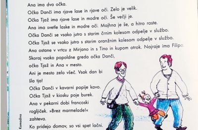 Resnična zgodba o deklici z dvema očkoma, ki jo je objavil Ciciban.