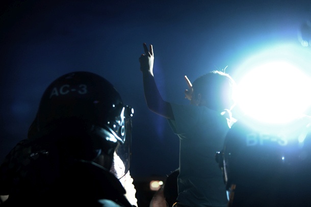 Slovenski policisti in otrok Rigonce
