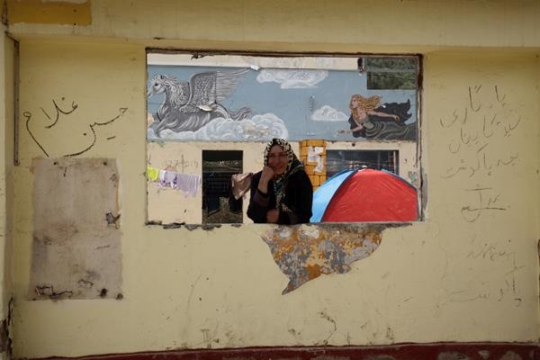 Begunsko taborišče Moria, v katerem so pretežno ljudje iz Afganistana