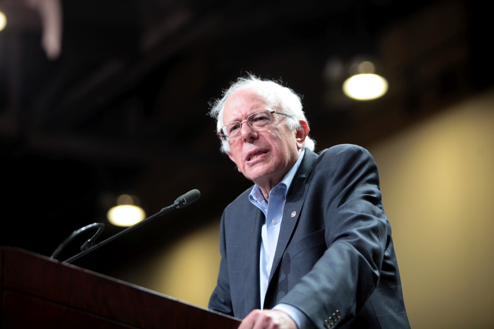 Bernie Sanders v Phoenixu v ameriški zvezni državi Arizona
