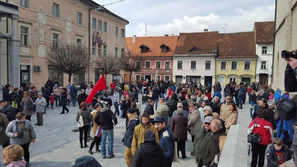 Kranj včeraj