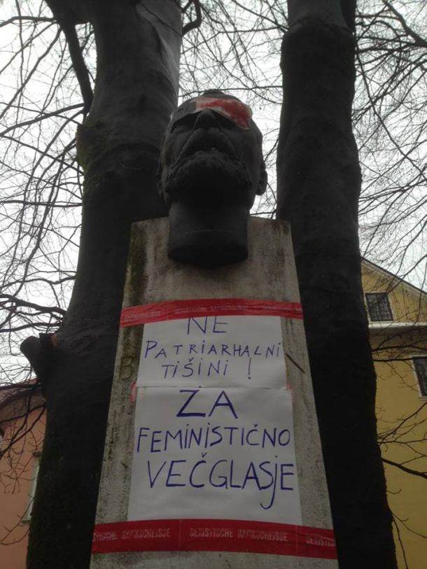 NE patriarhalni tišini! ZA feministično večglasje | Izak Košir