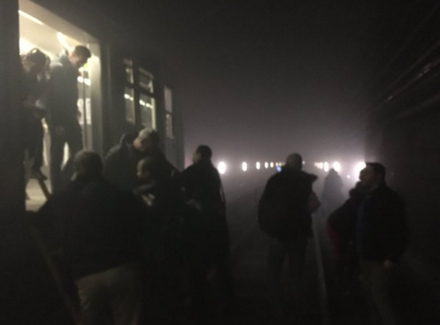 Prizor po eksploziji na podzemni železnici