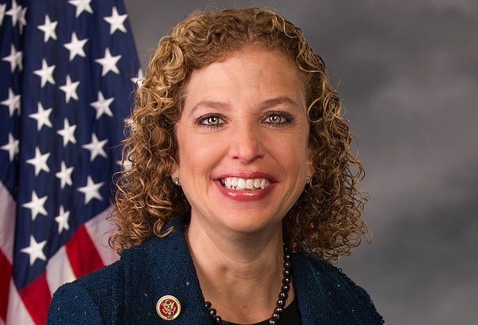 Debbie Wasserman Schultz, predsednica demokratske stranke v odstopu