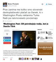 Svoboda govora&nbsp;in kako jo doživlja Božo Predalič