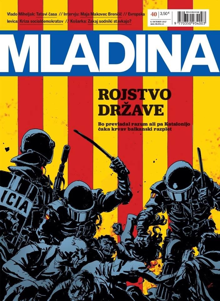 Naslovnica nove Mladine, ki izide jutri.