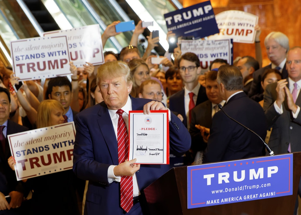 Ameriški predsednik Donald Trump, zdaj tudi borec proti pravici žensk do splava