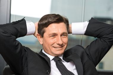 Predsednik Borut Pahor v službi