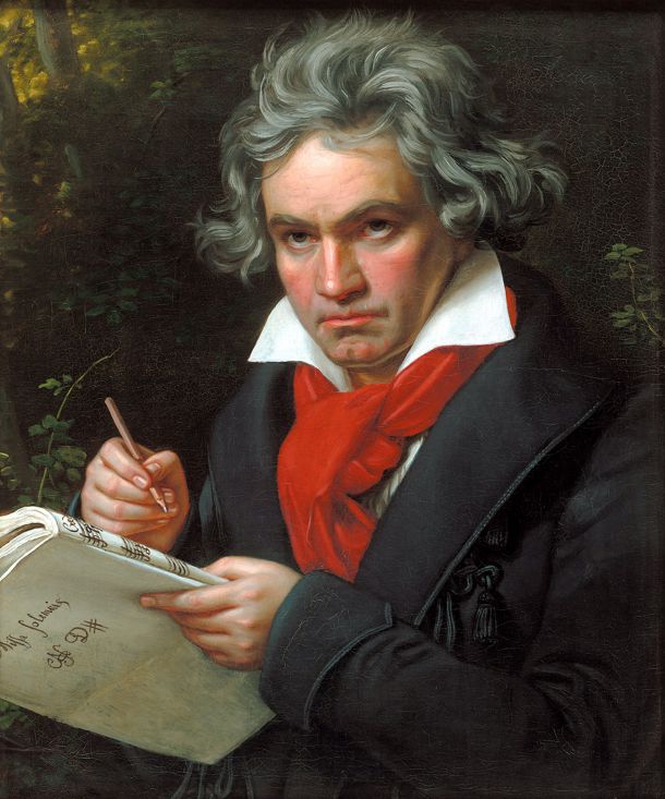 Portret glabenika, slikar: Joseph Karl Stieler