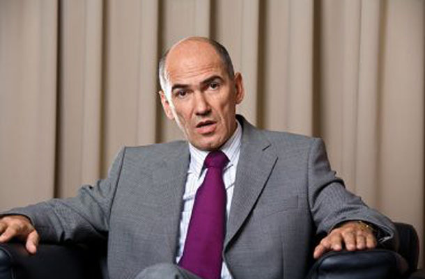 Predsednik SDS Janez Janša