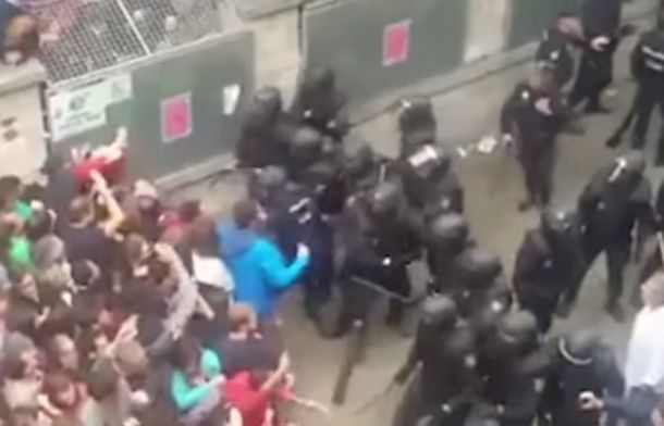 Policijsko nasilje v Kataloniji