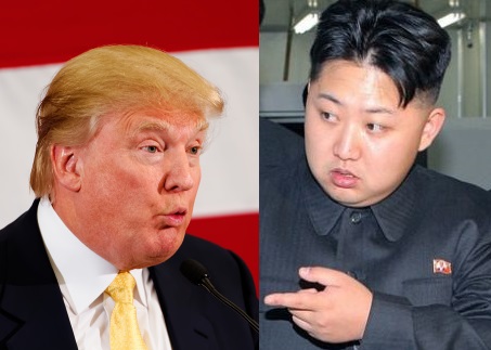 Donald Trump in Kim Jong-un