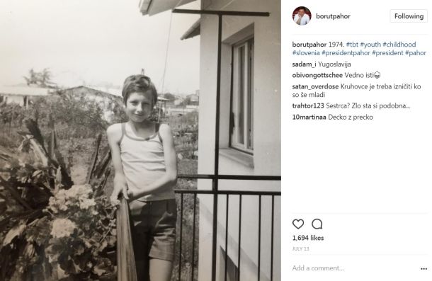 Bilo je nekoč. Gospod predsednik nas vabi tudi v svoje otroštvo.