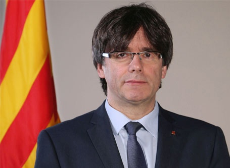 Odstavljeni katalonski premier Carles Puigdemont