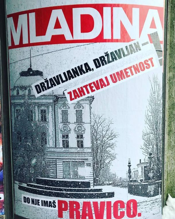 Zahtevaj umetnost. Do nje imaš pravico.