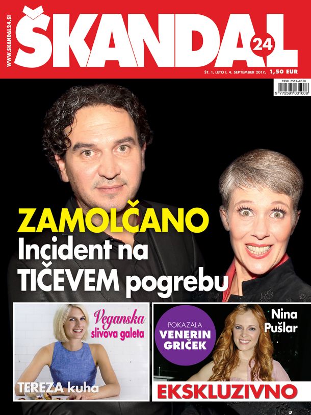 Ena od naslovnic ukinjenega tabloidnega tednika Škandal24