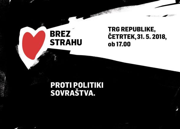 V četrtek shod proti politiki sovraštva